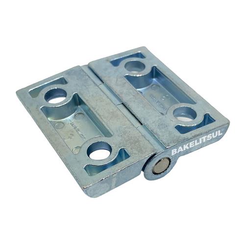 DOBRADIÇA METÁLICA INOX DB-D3 ZINCADA BRANCO 10286 