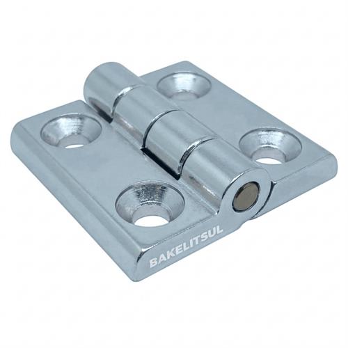 DOBRADIÇA METÁLICA INOX DB-D3 ZINCADA BRANCO 10286 