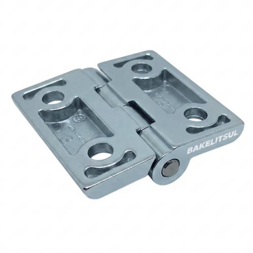 DOBRADIÇA METÁLICA INOX DB-D3 ZINCADA BRANCO 10286 