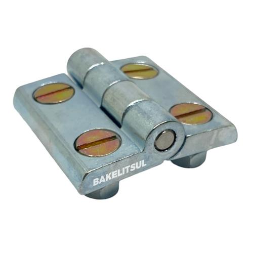 DOBRADIÇA METÁLICA DB-D ZINCADA BRANCO 10275 