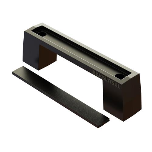 PUXADOR ALÇA INSTALAÇÃO OCULTA FRONTAL 12883 