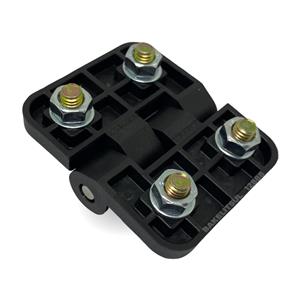 DOBRADIÇA PLÁSTICA PLANA COM PARAFUSOS A3B 12888 