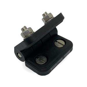 DOBRADIÇA PLÁSTICA PLANA COM PARAFUSOS A3B 12888 