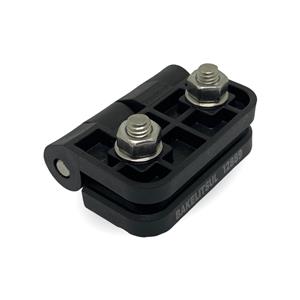 DOBRADIÇA PLÁSTICA PLANA COM PARAFUSOS A3B 12888 