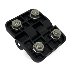 DOBRADIÇA PLÁSTICA PLANA COM PARAFUSOS A3B 12888 