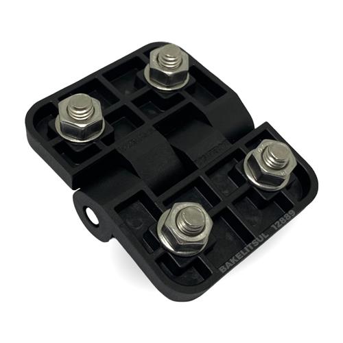 DOBRADIÇA PLÁSTICA PLANA COM PARAFUSOS A3B 12888 