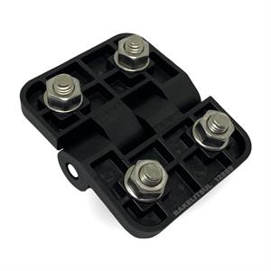 DOBRADIÇA PLÁSTICA PLANA COM PARAFUSOS A3B 12888 