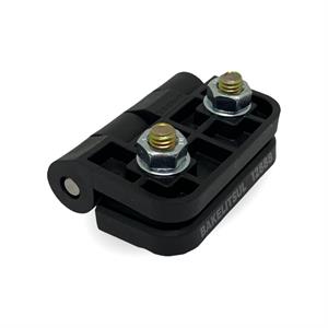 DOBRADIÇA PLÁSTICA PLANA COM PARAFUSOS A3B 12888 