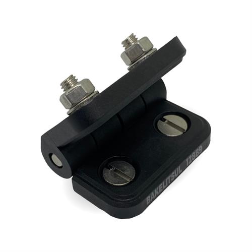 DOBRADIÇA PLÁSTICA PLANA COM PARAFUSOS A3B 12888 