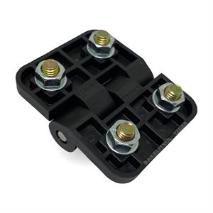 DOBRADIÇA PLÁSTICA PLANA COM PARAFUSOS A3B 12888 