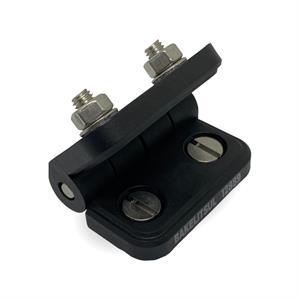 DOBRADIÇA PLÁSTICA PLANA COM PARAFUSOS A3B 12888 