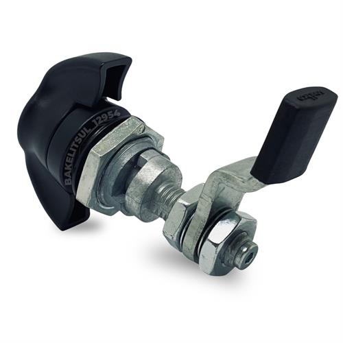 MAÇANETA BORBOLETA ALTURA REGULÁVEL SEM CHAVE LINGUETA COM CAPA DE PROTEÇÃO 12951 