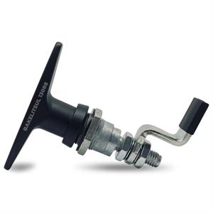 MAÇANETA T ALTURA REGULÁVEL COM CHAVE E LINGUETA COM CAPA DE PROTEÇÃO 13084 