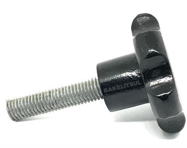 MANÍPULO DE ALUMÍNIO 70MM ROSCA EXTERNA 06012 F3 03364 