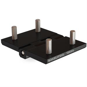 DOBRADIÇA METÁLICA 60X76 PINO INOX PARAFUSOS FIXOS 13504 