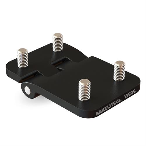 DOBRADIÇA METÁLICA 60X90 PINO INOX PARAFUSOS FIXOS 13505 