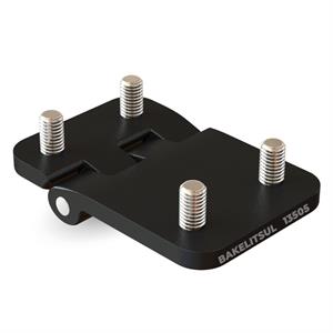 DOBRADIÇA METÁLICA 60X90 PINO INOX PARAFUSOS FIXOS 13505 