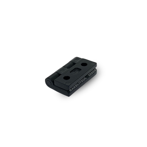 DOBRADIÇA METÁLICA 25X25 COM FUROS ESCAREADOS PINO INOX  13508 