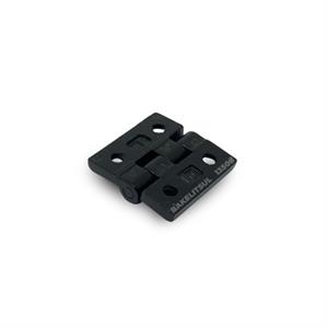 DOBRADIÇA METÁLICA 25X25 COM FUROS ESCAREADOS PINO INOX  13508 