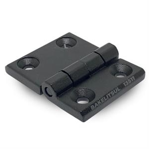 DOBRADIÇA METÁLICA 50X63 COM FUROS ESCAREADOS PINO INOX 13511 