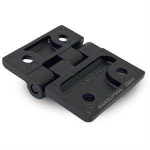 DOBRADIÇA METÁLICA 50X63 COM FUROS ESCAREADOS PINO INOX 13511 