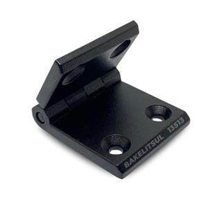DOBRADIÇA METÁLICA 50X87,5 COM FUROS ESCAREADOS PINO INOX 13513 
