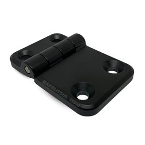 DOBRADIÇA METÁLICA 60X90 COM FUROS ESCAREADOS PINO INOX 13518 