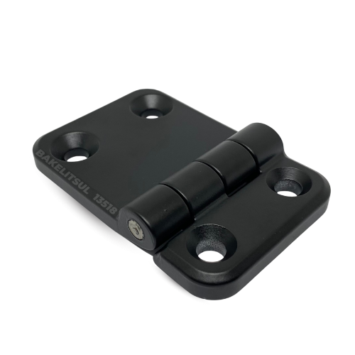 DOBRADIÇA METÁLICA 60X90 COM FUROS ESCAREADOS PINO INOX 13518 