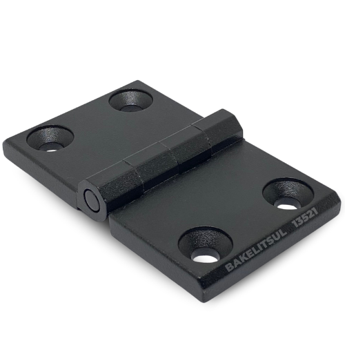 DOBRADIÇA METÁLICA 60X101 COM FUROS ESCAREADOS PINO INOX 13521 