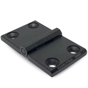 DOBRADIÇA METÁLICA 60X101 COM FUROS ESCAREADOS PINO INOX 13521 