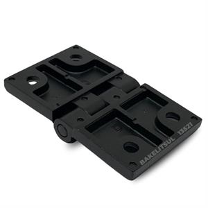 DOBRADIÇA METÁLICA 60X101 COM FUROS ESCAREADOS PINO INOX 13521 