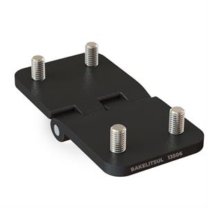 DOBRADIÇA METÁLICA 60X120 PINO INOX PARAFUSOS FIXOS 13506 