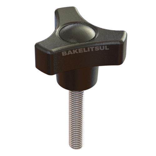 MANÍPULO 3 PONTAS 60MM ROSCA EXTERNA INOX 01547 