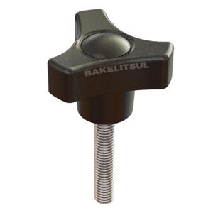 MANÍPULO 3 PONTAS 60MM ROSCA EXTERNA INOX 01547 