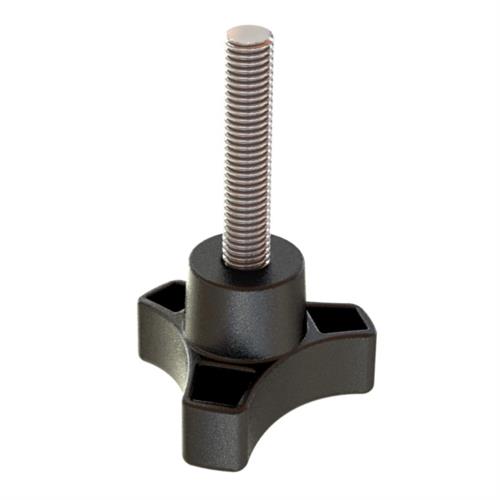 MANÍPULO 3 PONTAS 60MM ROSCA EXTERNA INOX 01547 