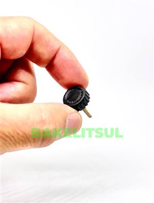 MANÍPULO REDONDO Ø15mm ROSCA EXTERNA 00846 