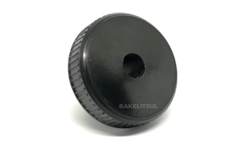 MANÍPULO REDONDO DE BAQUELITE 47MM ROSCA INTERNA PASSANTE 08673 