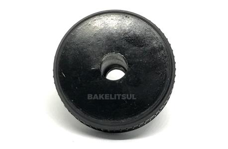 MANÍPULO REDONDO DE BAQUELITE 47MM ROSCA INTERNA PASSANTE 08673 