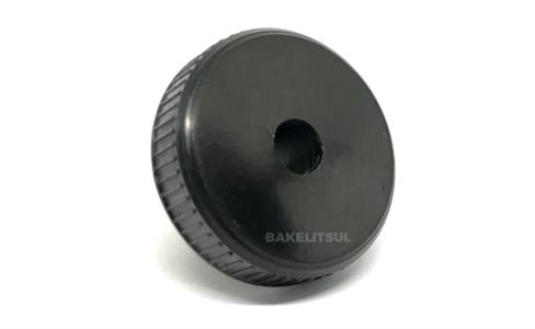 MANÍPULO REDONDO DE BAQUELITE 47MM ROSCA INTERNA PASSANTE 08673 