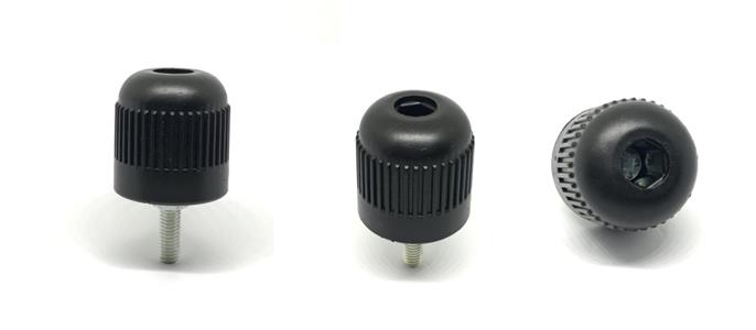 MANÍPULO CILÍNDRICO 50MM ROSCA EXTERNA 03106 