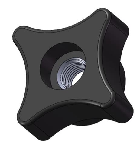 MANÍPULO ESTRELA ROSCA INTERNA PASSANTE 01073 