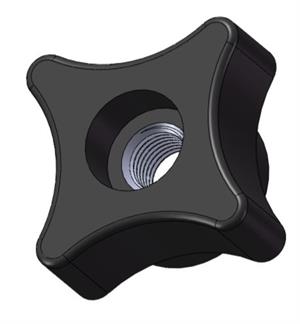 MANÍPULO ESTRELA ROSCA INTERNA PASSANTE 01073 