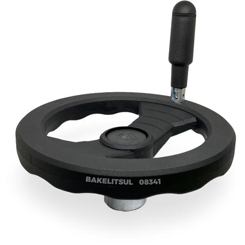 VOLANTE DOIS RAIOS COM CABO RETRÁTIL MIOLO AÇO VO-C3 08341 F3 06422 