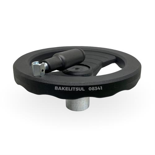 VOLANTE DOIS RAIOS COM CABO RETRÁTIL MIOLO AÇO VO-C3 08341 F3 06422 