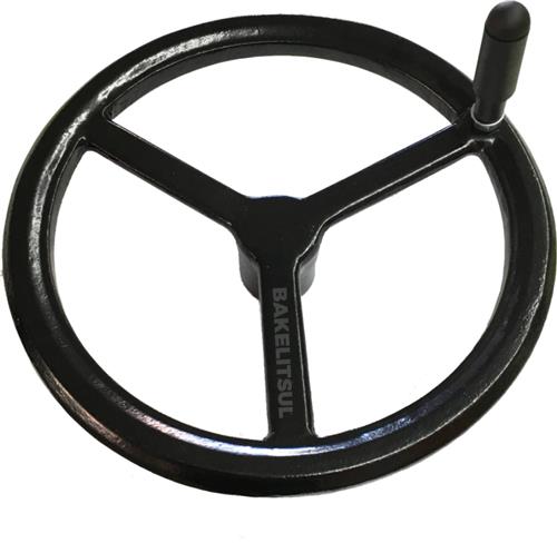 VOLANTE 3 RAIOS DE ALUMÍNIO COM CABO GIRATÓRIO 09760 F3 07278 