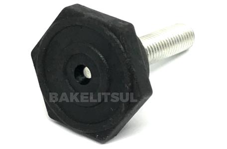 PÉ NIVELADOR ROSCA EXTERNA BASE 29 SEXTAVADA RÍGIDA  11103 F3 08260 