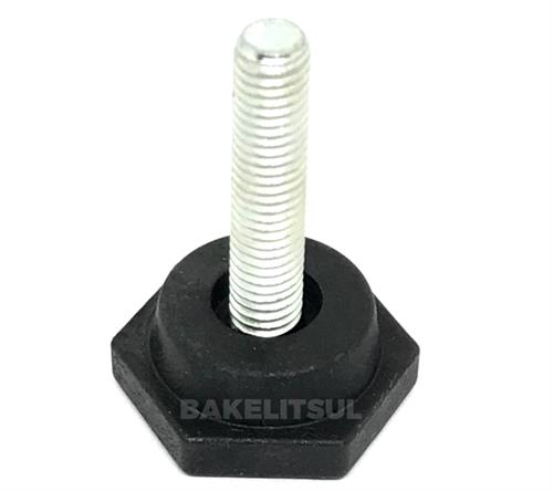 PÉ NIVELADOR ROSCA EXTERNA BASE 29 SEXTAVADA RÍGIDA  11103 F3 08260 