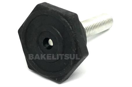 PÉ NIVELADOR ROSCA EXTERNA BASE 29 SEXTAVADA RÍGIDA  11103 F3 08260 