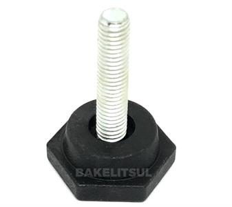 PÉ NIVELADOR ROSCA EXTERNA BASE 29 SEXTAVADA RÍGIDA  11103 F3 08260 