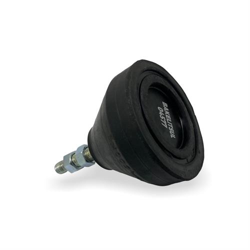 PÉ NIVELADOR ROSCA EXTERNA BASE BORRACHA 04572 